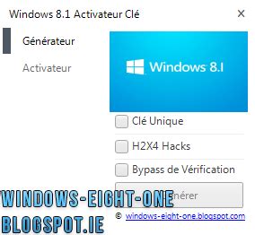 Activateur de windows 8.1